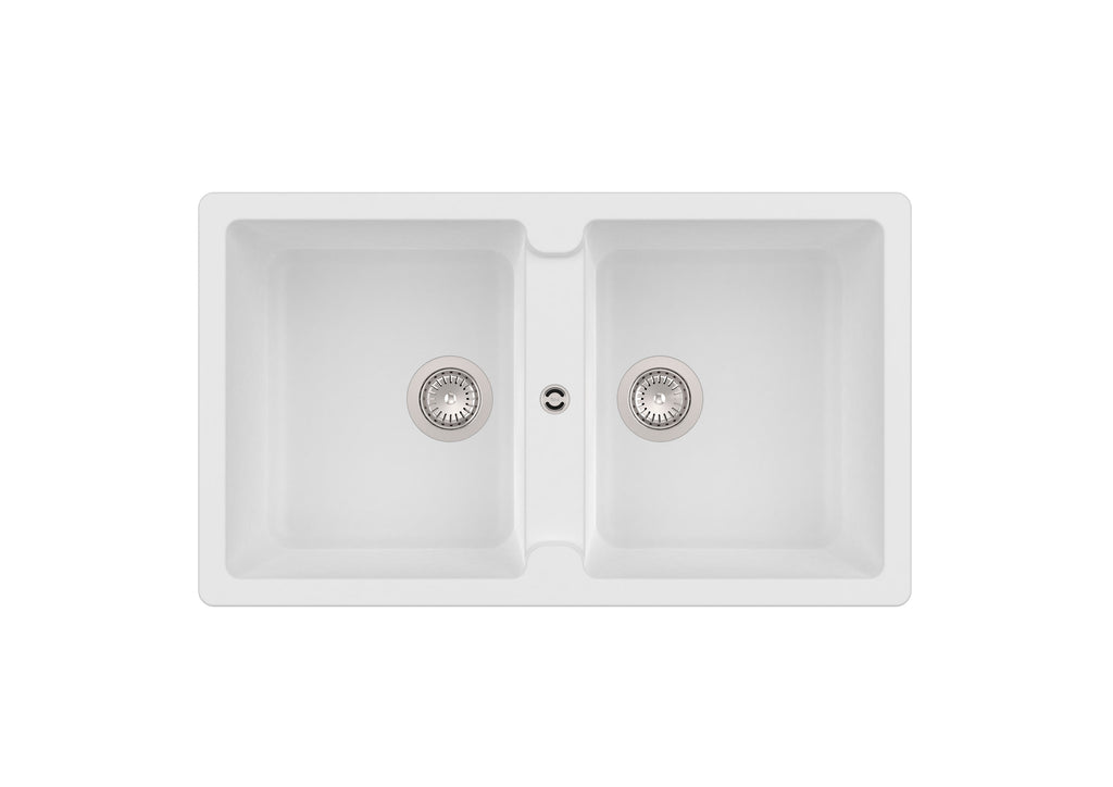 Evier de cuisine en QUARZEX BERGEN Roca