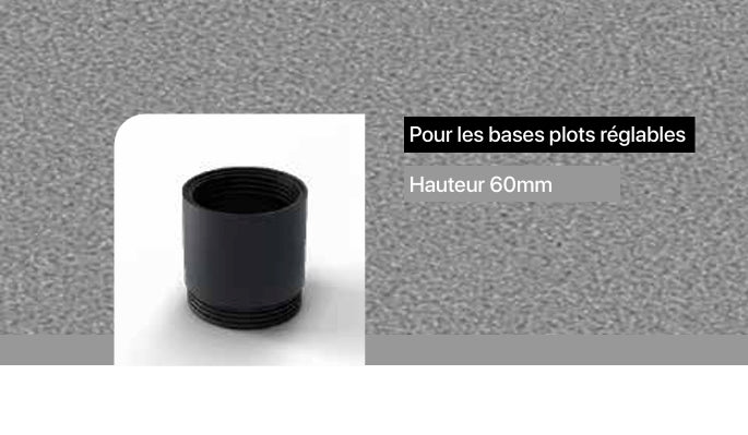 Rehausseur superposable