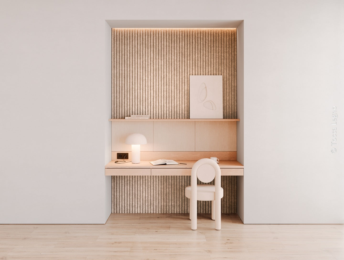 Line panels beige 100% acoustique