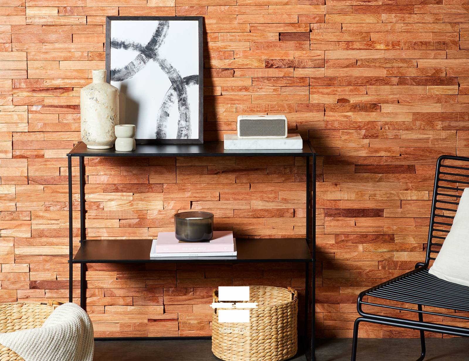 Parement mural bois wood K128